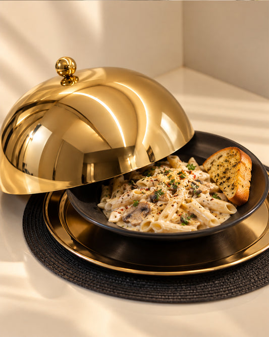 Serving Dome with tray