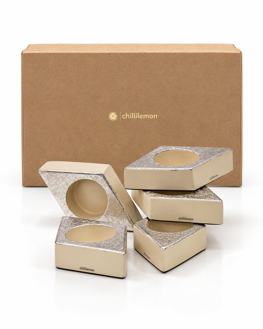 Kaju Katli Tealight set of 5 Giftset