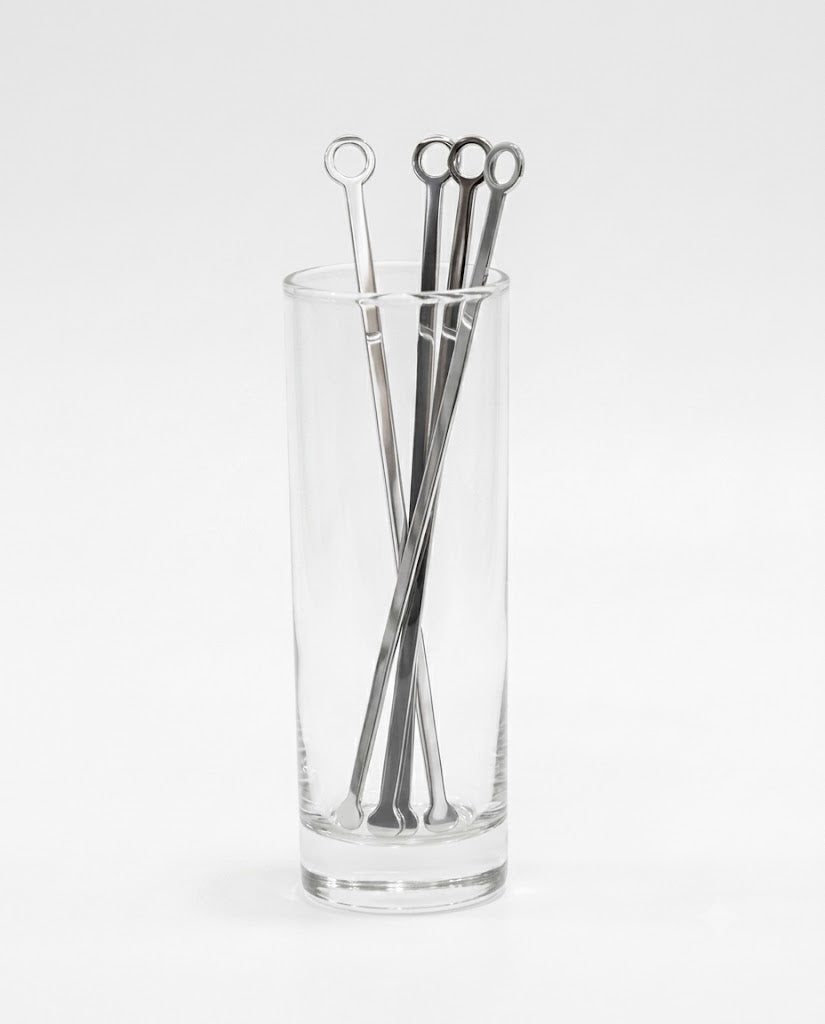 Flat Drink Stirrer Set of 4