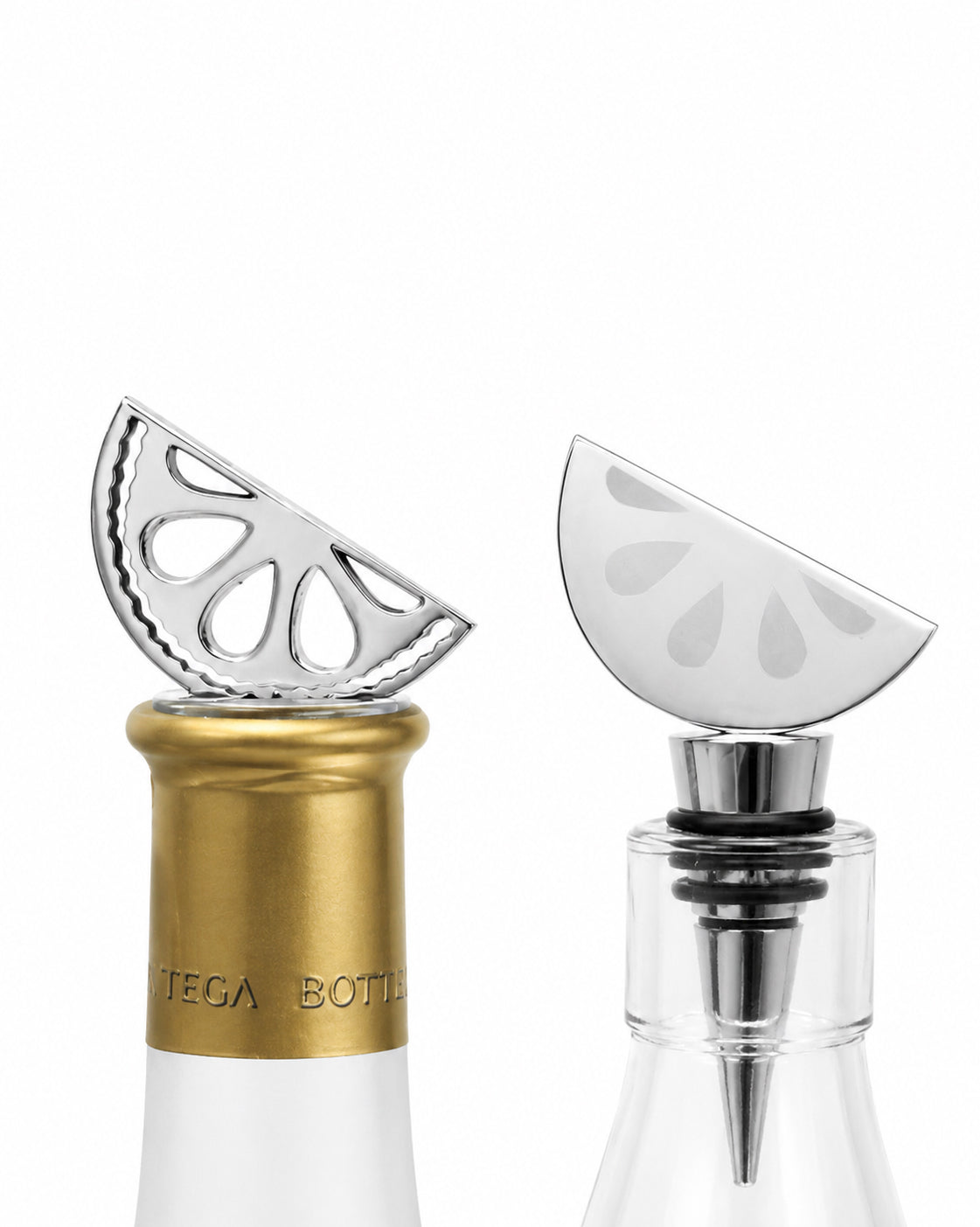 Lemon Bottle Stopper Set of 2