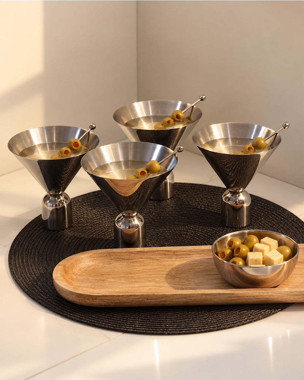 Low Martini Set of 4