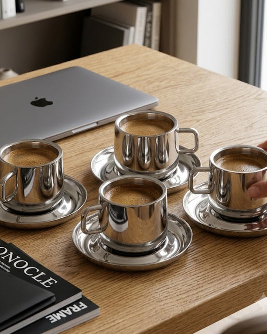 Cup and Saucer set of 4