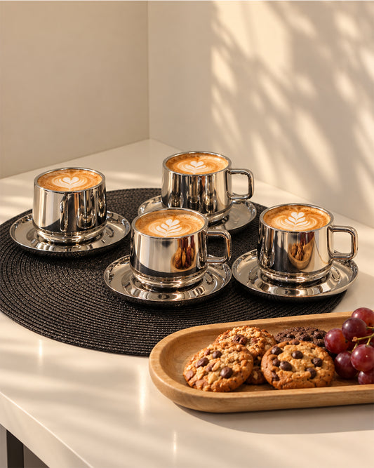 Cup and Saucer set of 4