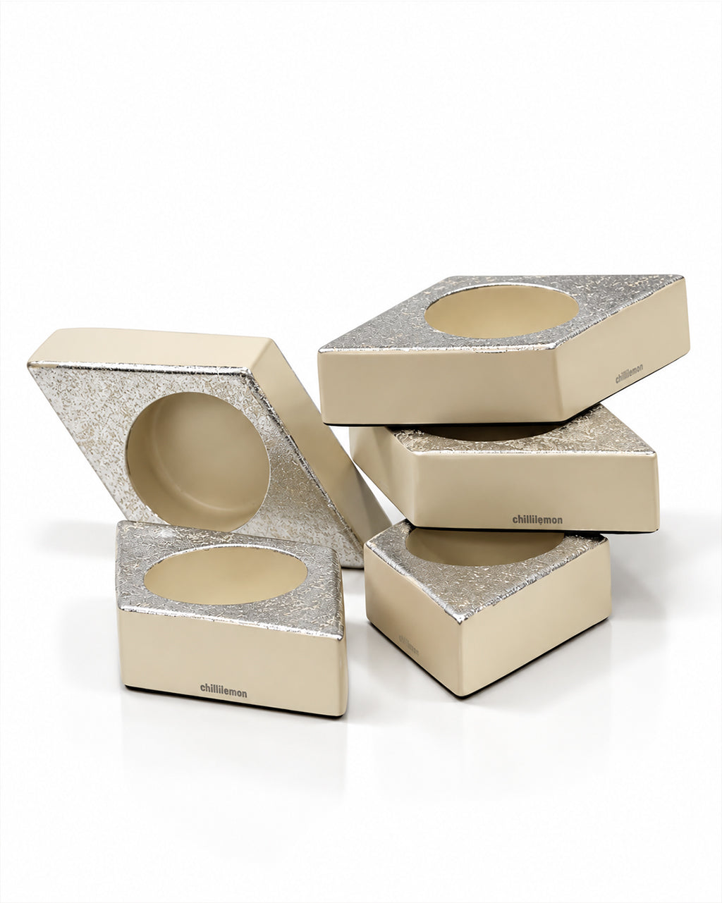 Kaju Katli Tealight set of 5 Giftset