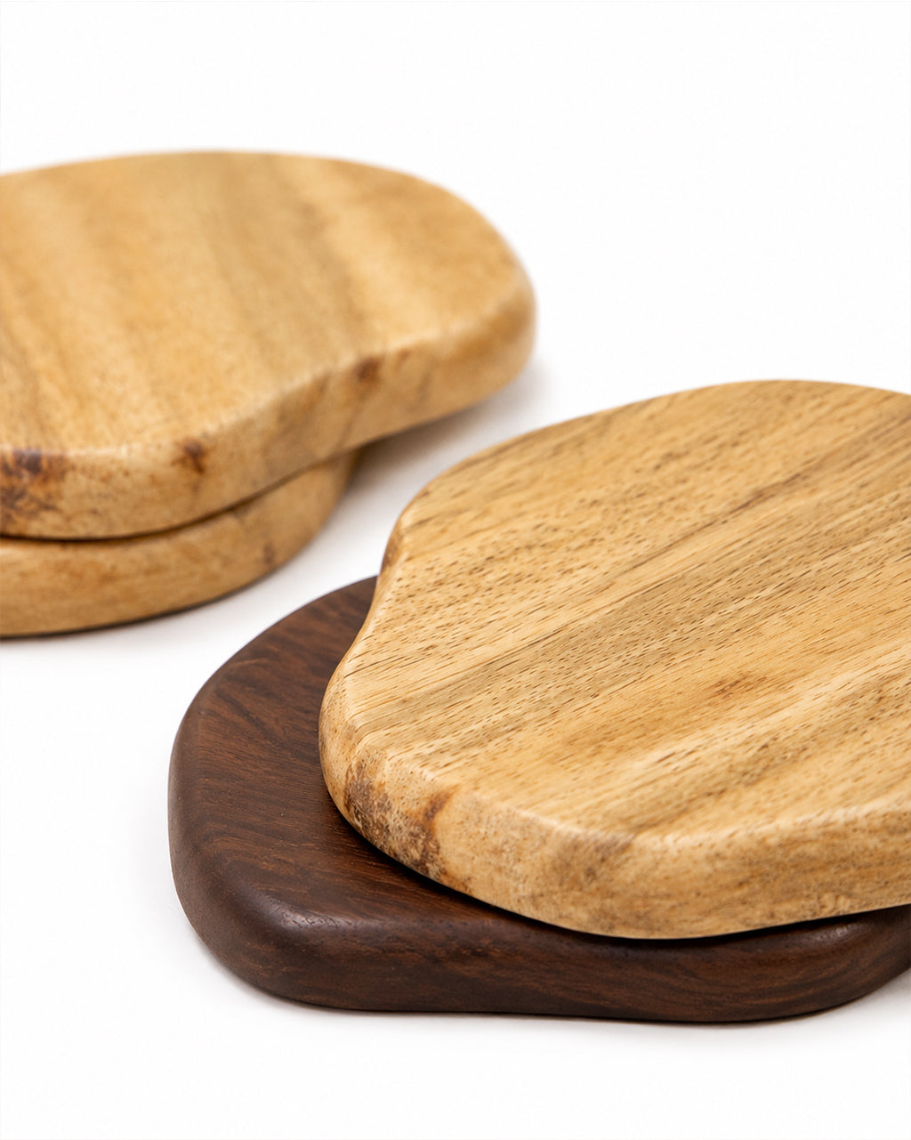 Organic Coasters- Set of 4