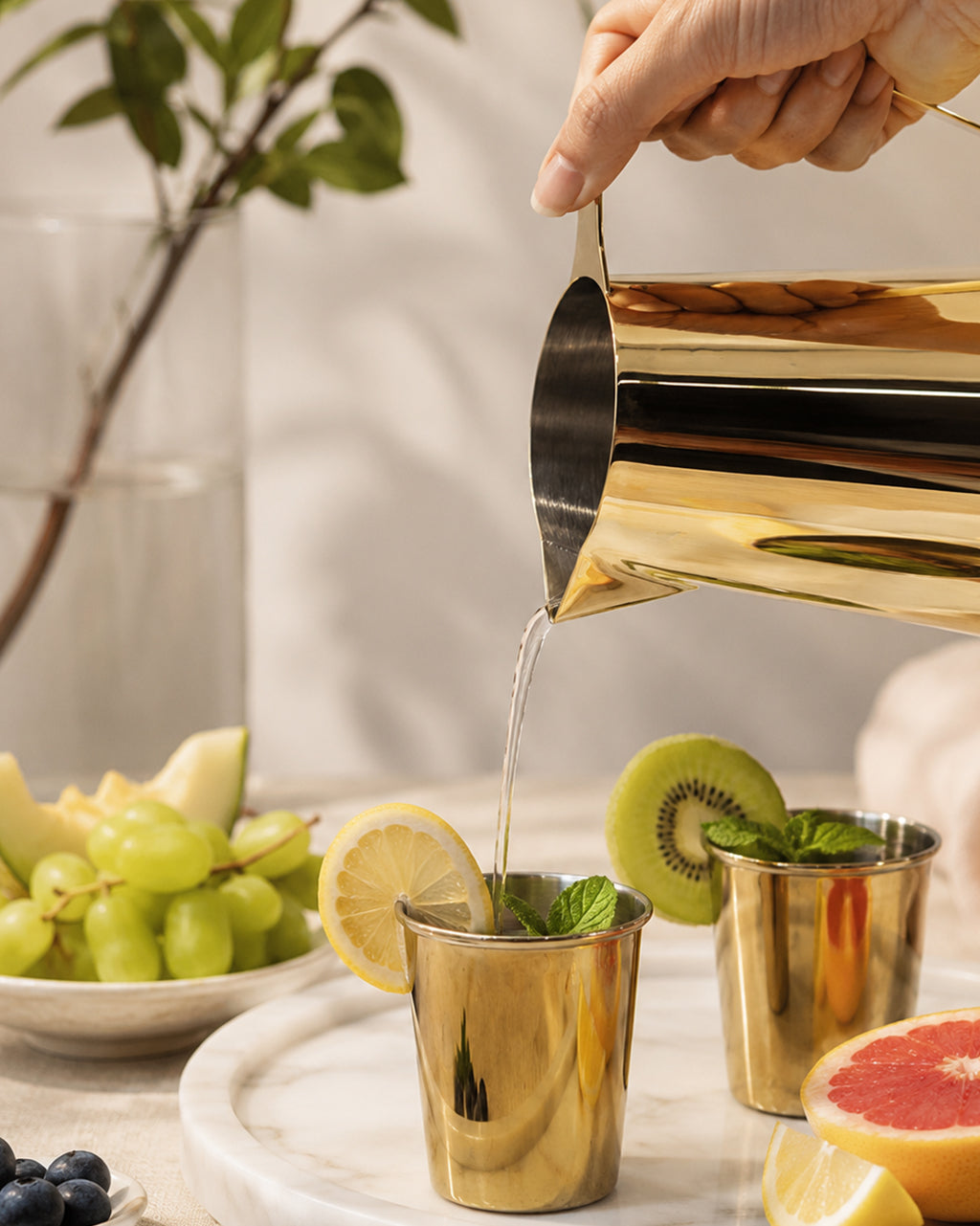 Carafe with Tumblers