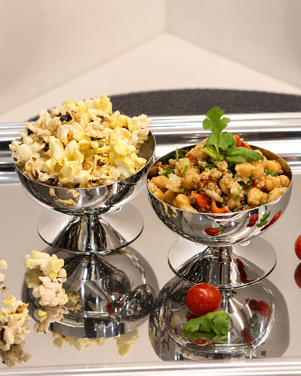 Dessert Bowls Low Set of 2
