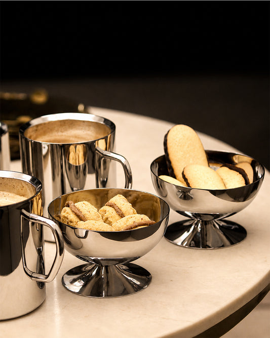 Dessert Bowls Low Set of 2
