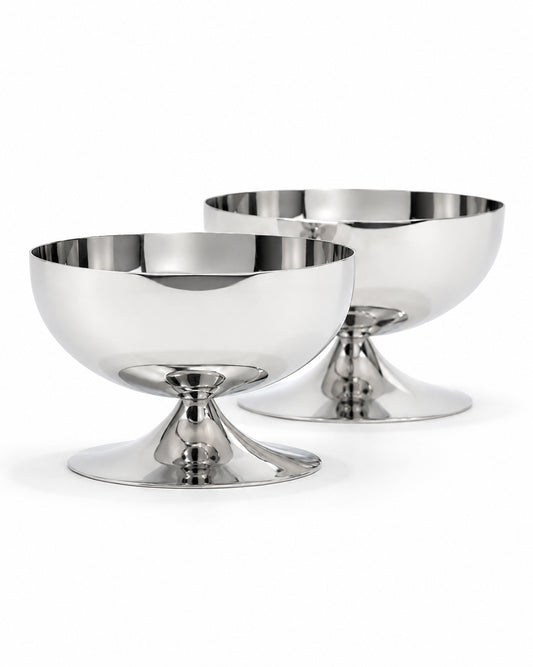 Dessert Bowls Low Set of 2