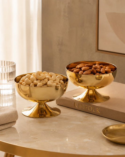 Dessert Bowls Low Set of 2