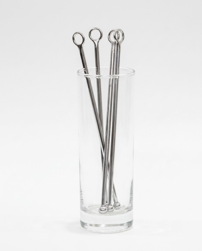 Round Drink Stirrer Set of 4