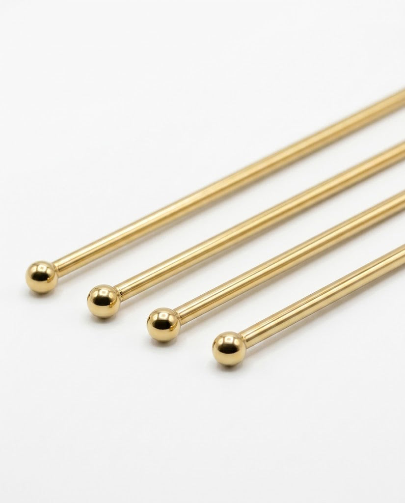 Round Drink Stirrer Set of 4