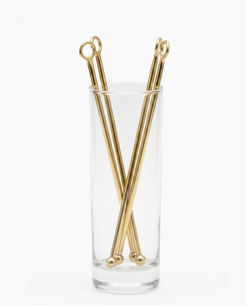 Round Drink Stirrer Set of 4