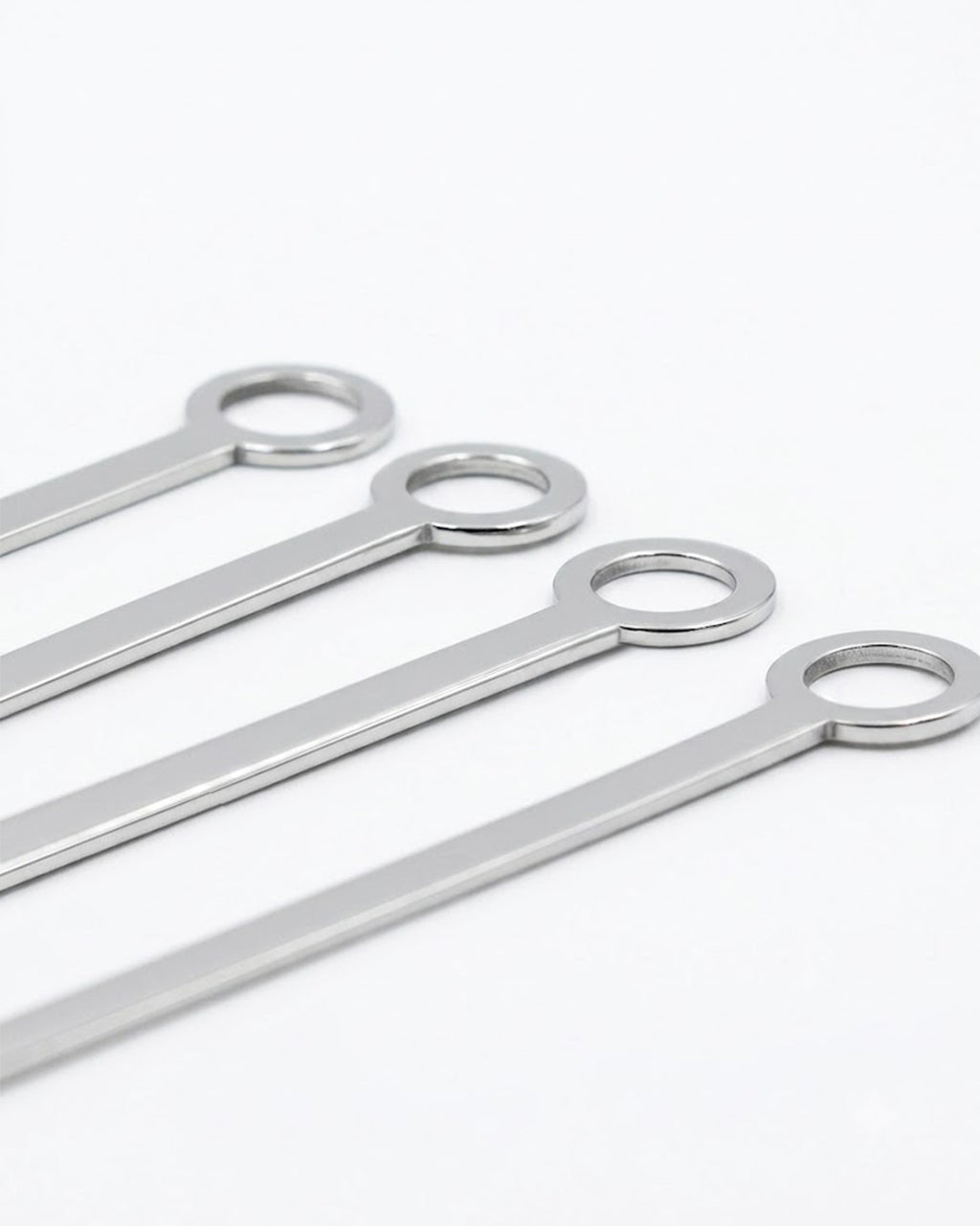 Flat Drink Stirrer Set of 4