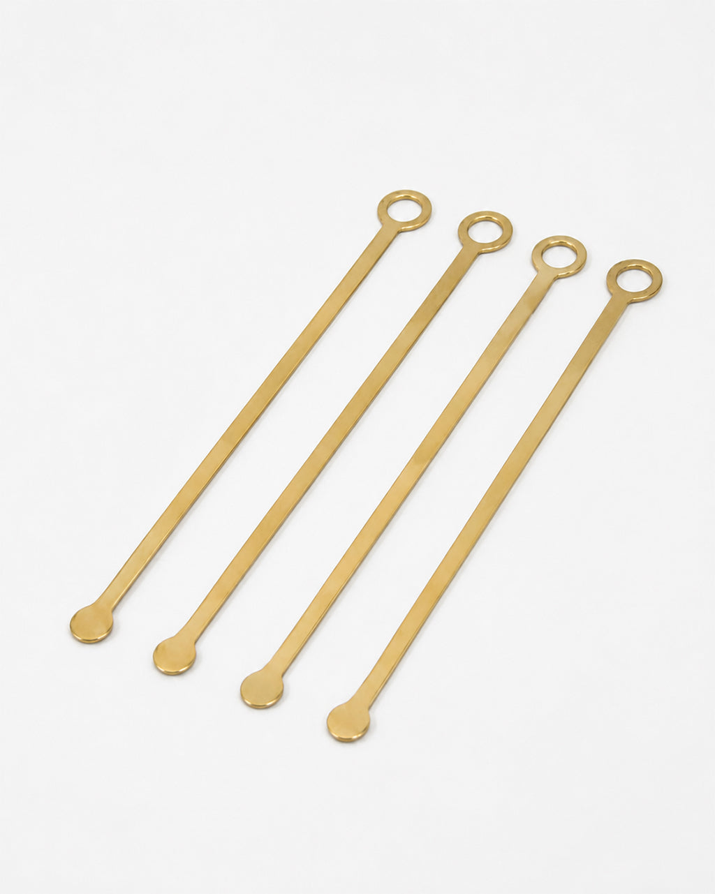 Flat Drink Stirrer Set of 4