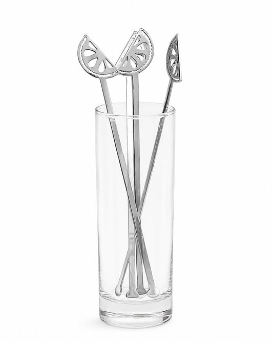 Lemon Drink Stirrer Set of 4