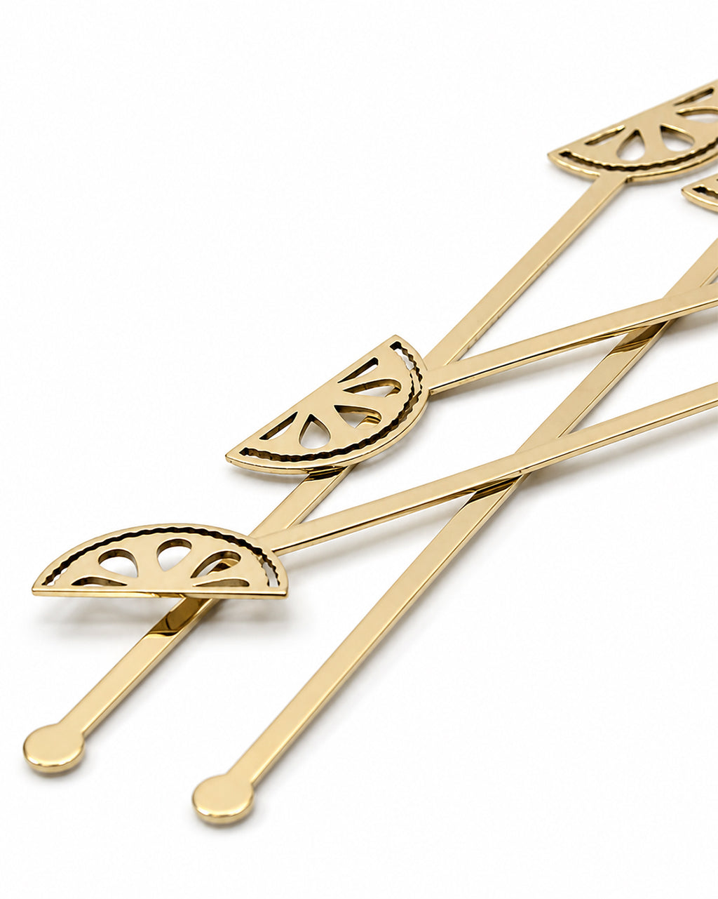 Lemon Drink Stirrer Set of 4