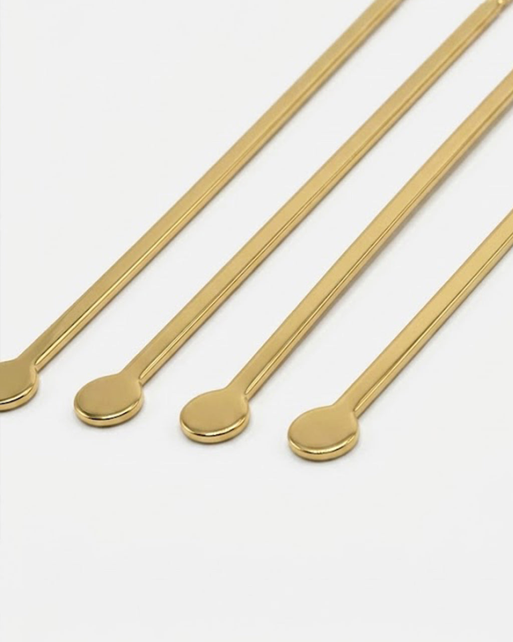 Lemon Drink Stirrer Set of 4