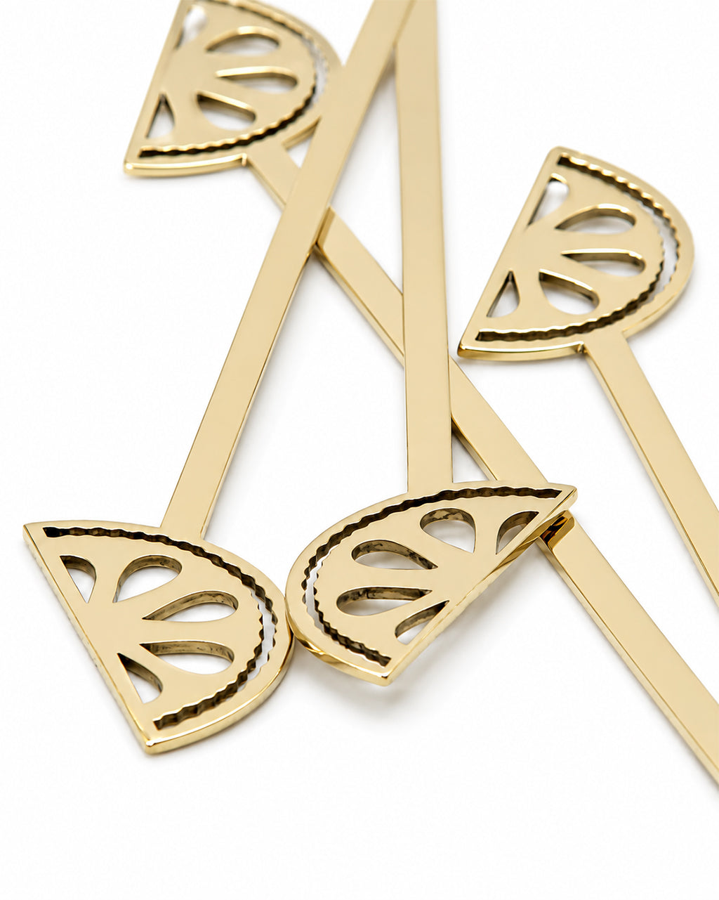 Lemon Drink Stirrer Set of 4
