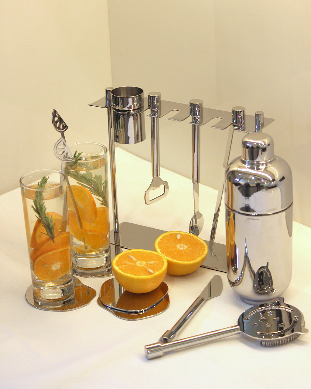 Bar Tool Set with Stand