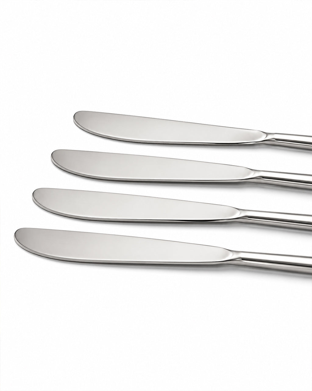 Stainless Steel Knife with Round Handle Set of 4