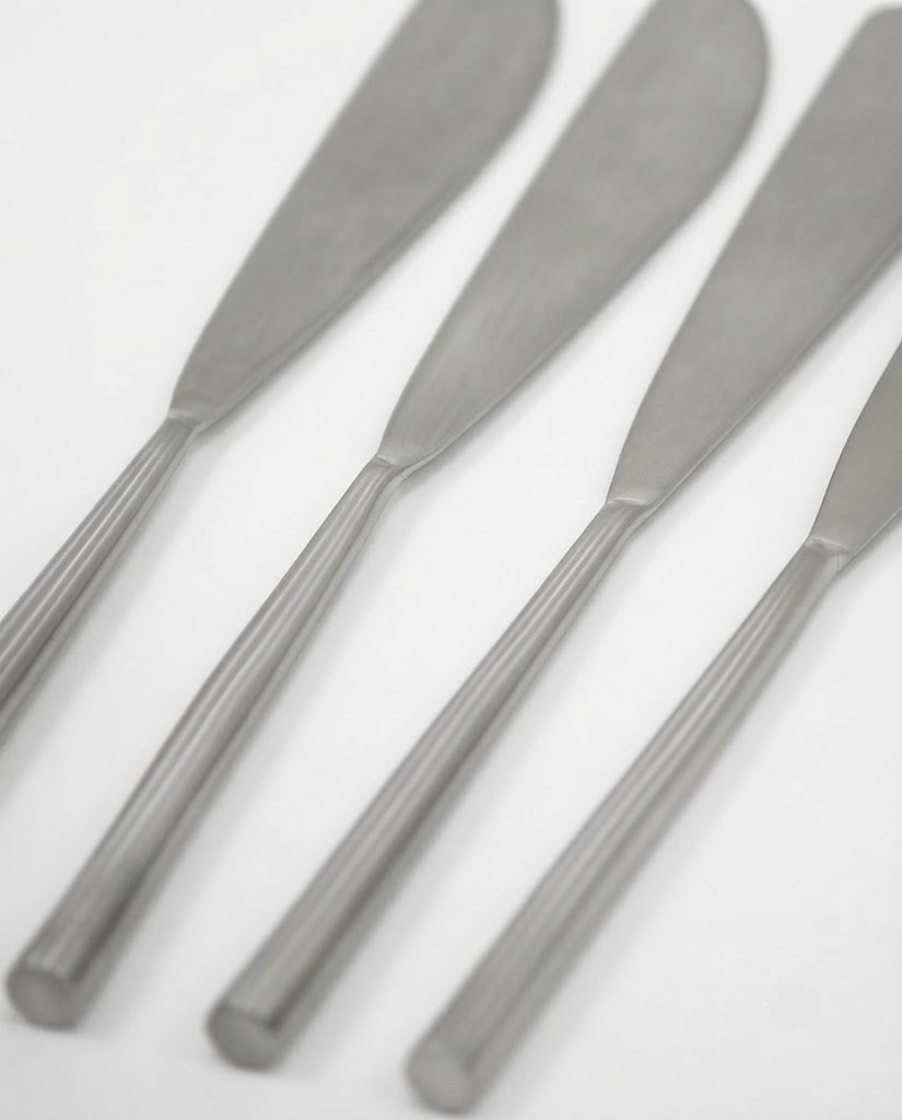 Stainless Steel Knife with Round Handle Set of 4