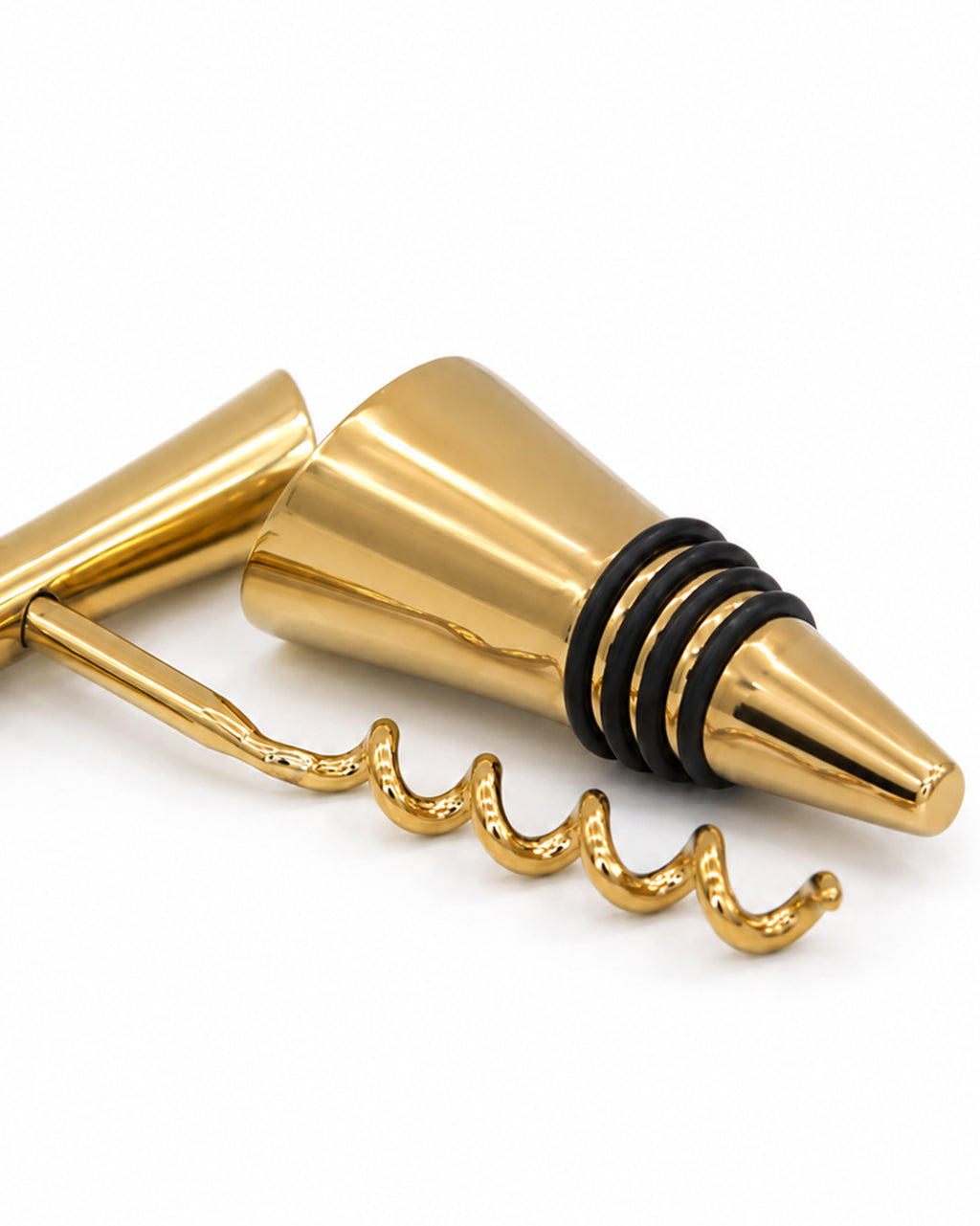 Wine Bottle Opener & Stopper Set