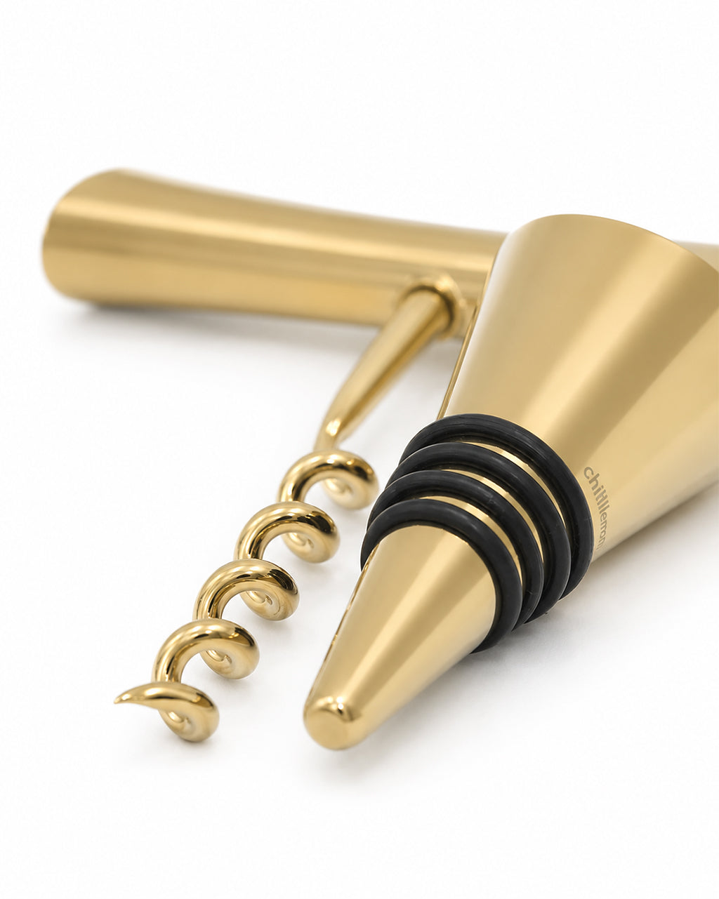 Wine Bottle Opener & Stopper Set