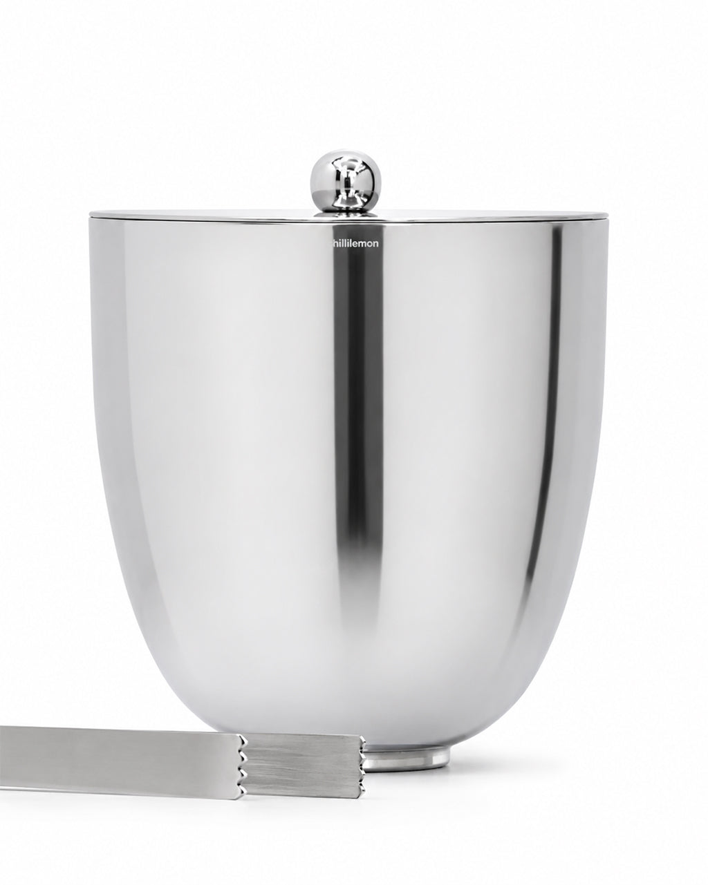 Double Walled Ice Bucket with Tongs