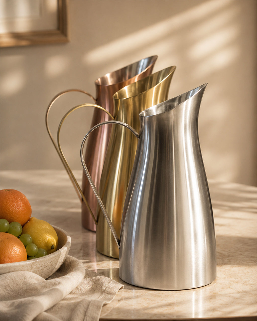 Carafe with handle