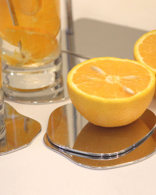 Organic Coasters- Set of 4