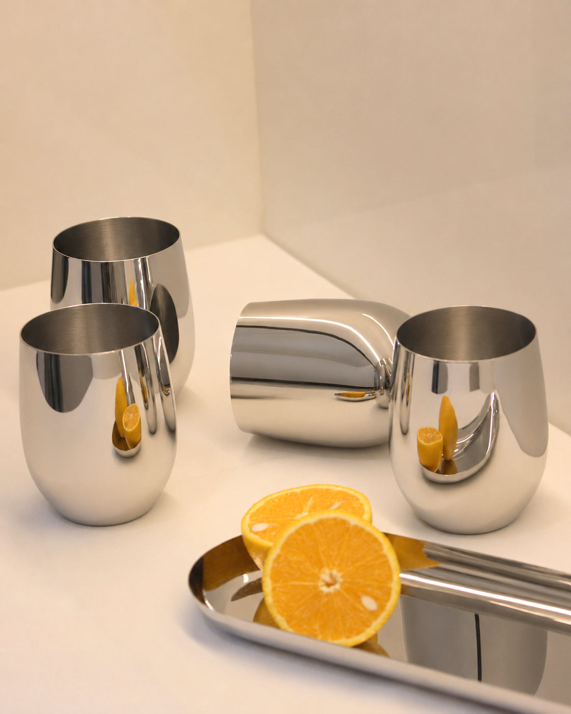 Stemless Wine Glass Set of 4