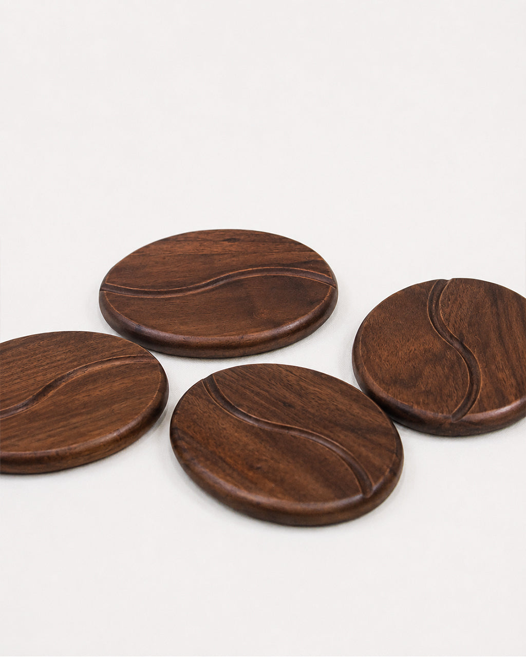 Coffee Bean Coaster Set of 4
