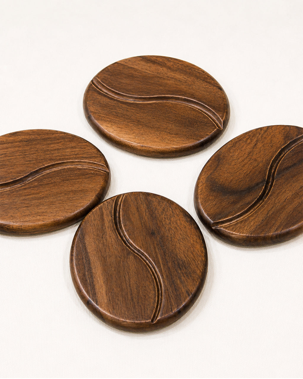 Coffee Bean Coaster Set of 4