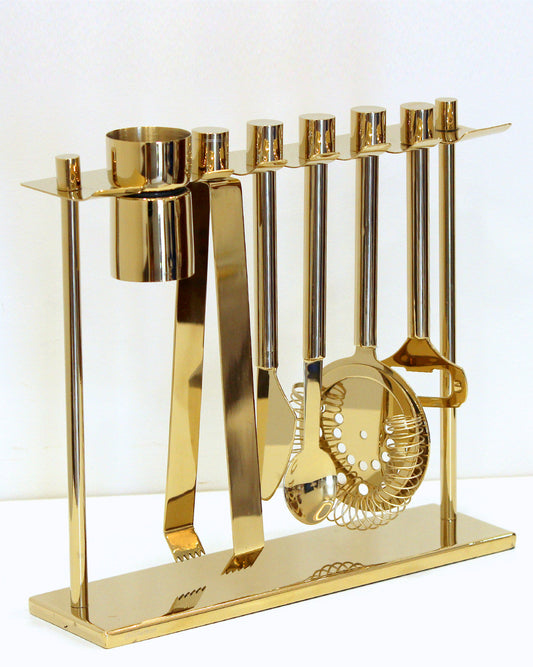 Bar Tool Set with Stand