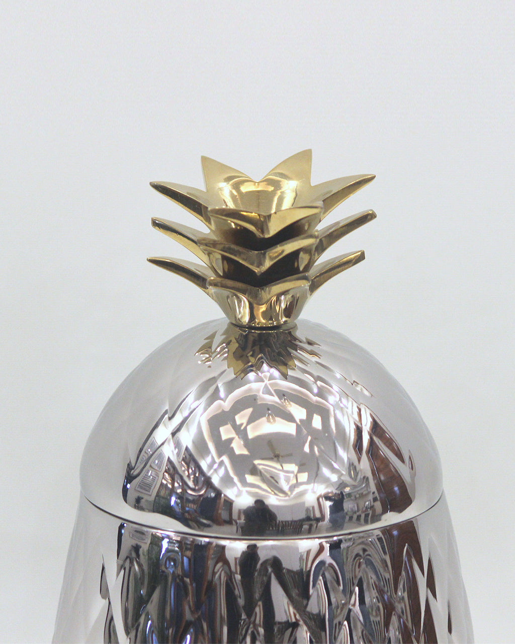 Pineapple Double Walled Ice Bucket with Tongs