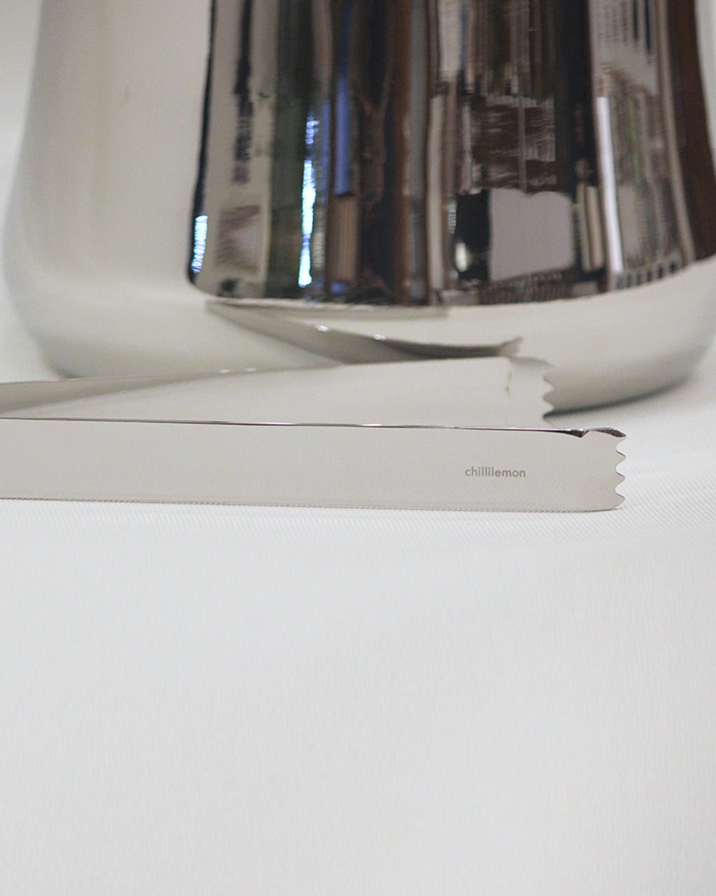 Cylindrical Double Walled Ice Bucket with Tongs