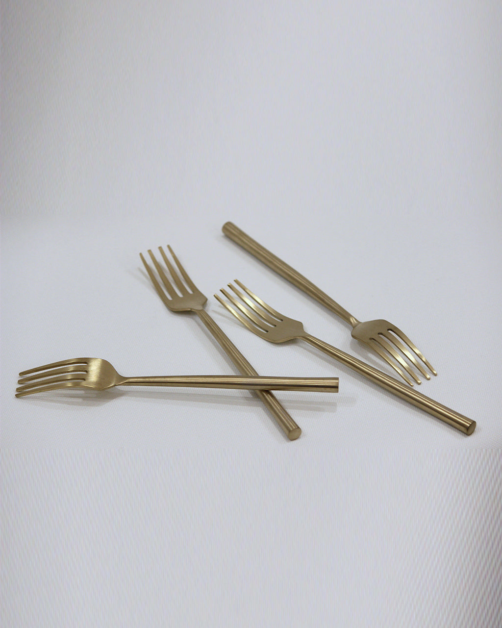 Round Handle Fork Set of 4