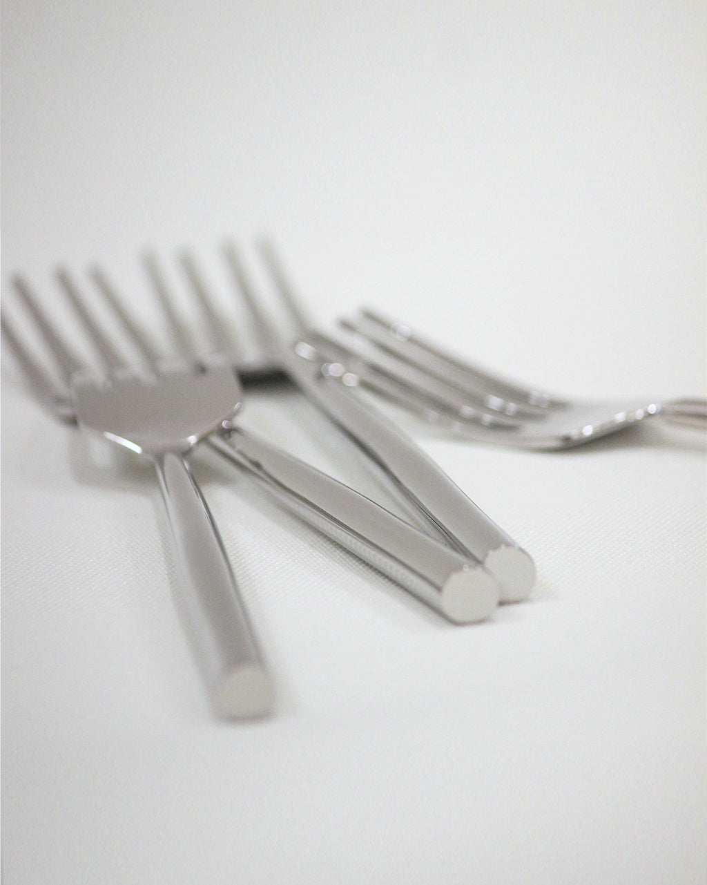 Round Handle Fork Set of 4