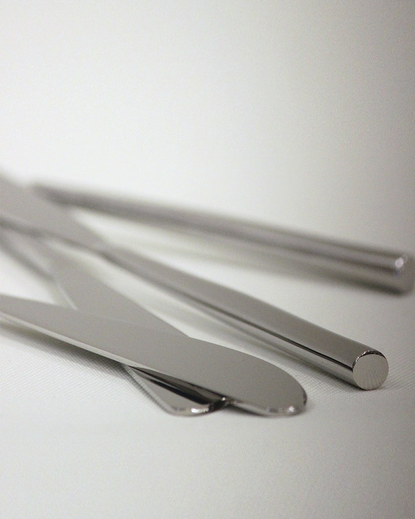 Round Handle Knife Set of 4 - Stainless Steel Knives – Chillilemon