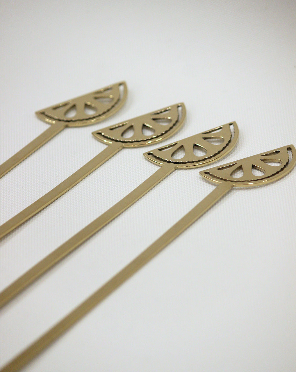 Lemon Drink Stirrer Set of 4