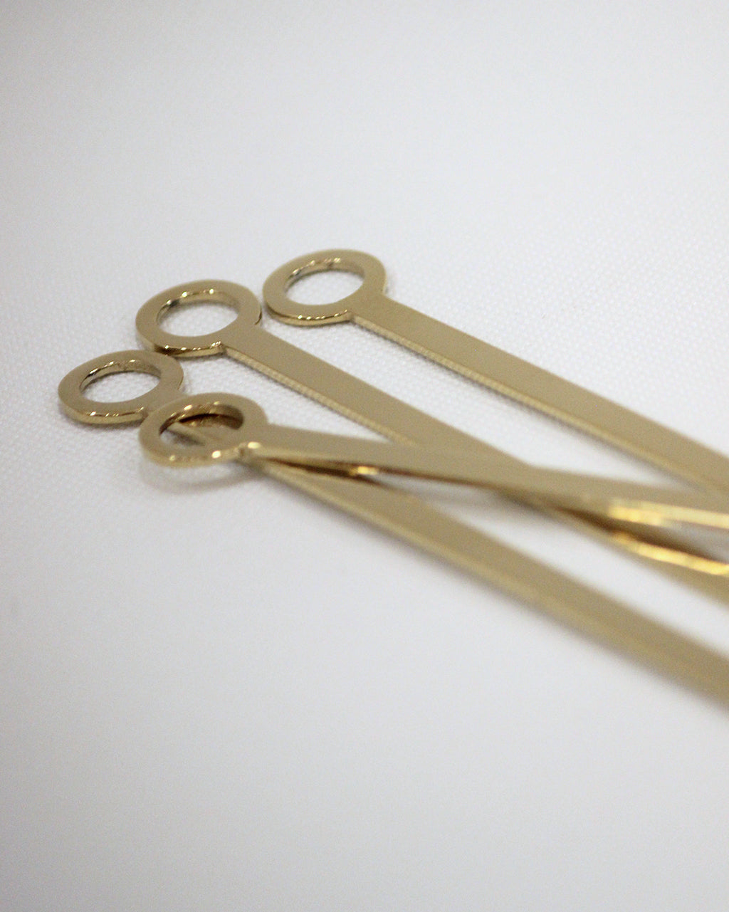 Flat Drink Stirrer With Spoon- Set of 4