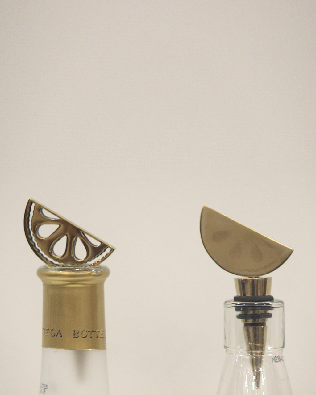 Lemon Bottle Stopper Set of 2