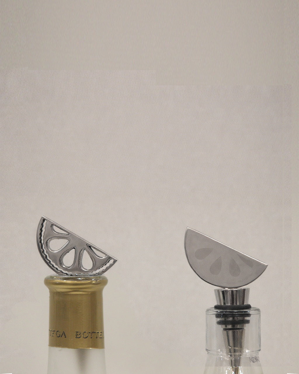 Lemon Bottle Stopper Set of 2