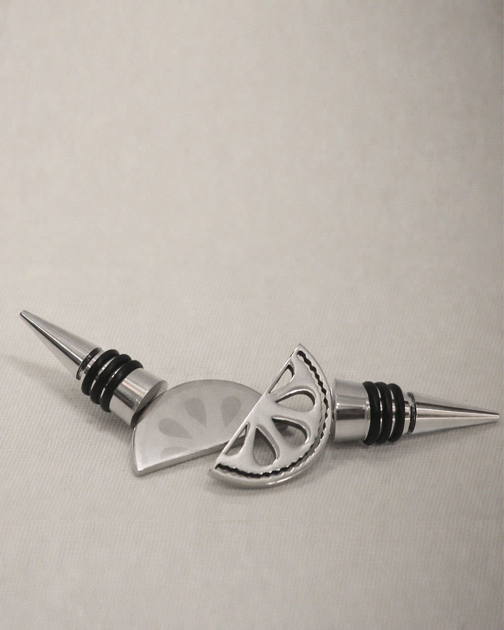 Lemon Bottle Stopper Set of 2