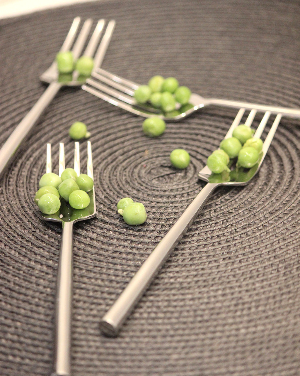 Round Handle Fork Set of 4