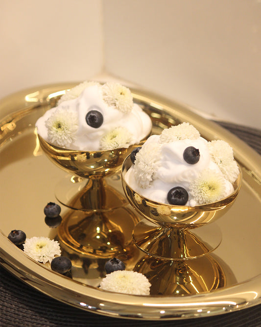 Dessert Bowls Low Set of 2