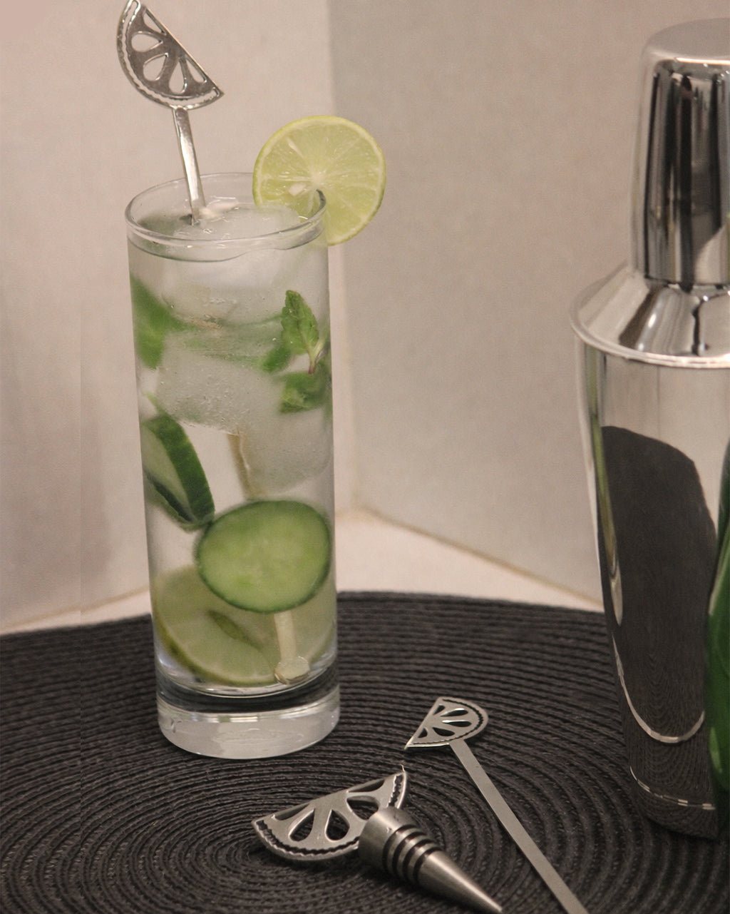 Lemon Bottle Stopper Set of 2