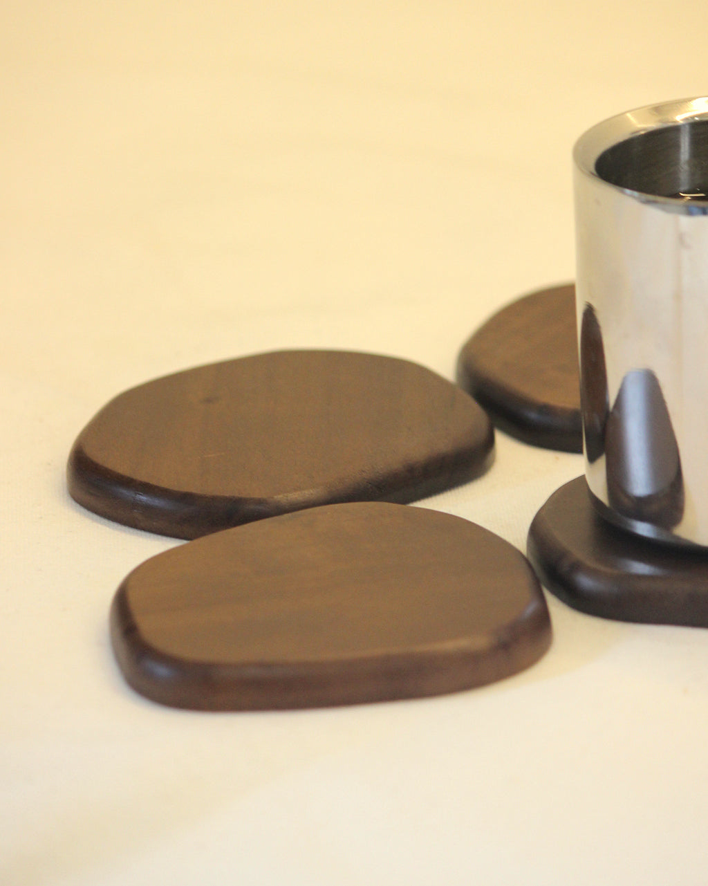 Organic Coasters- Set of 4