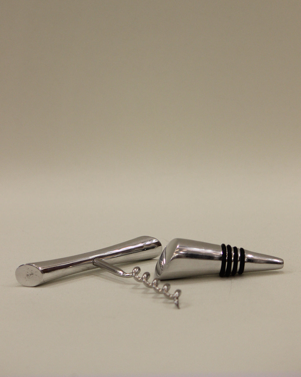 Wine Bottle Opener & Stopper Set